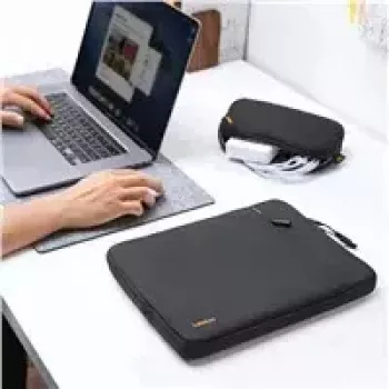 Σετ Θήκης Tomtoc TOM-A13-C12D για MacBook Pro/Air 13 Ιντσών — Μαύρο