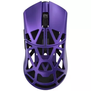 Ασύρματο ποντίκι Beast X Mini Pro Solid Sides gaming ποντίκι με οπτικούς διακόπτες Omron, μωβ