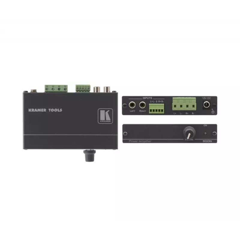 Kramer Electronics 900N 2.0 καναλιών μαύρο 35W RCA