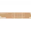 Βάση TV Deltaco ARM-0204 2,03 m (80 ίντσες) μαύρο