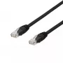 Καλώδιο δικτύου Deltaco TP-620UV RJ-45 Cat6 20 m μαύρο