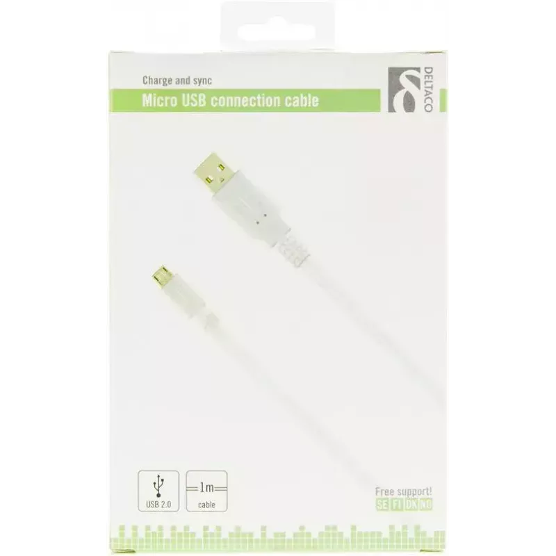 Καλώδιο USB Deltaco MICRO-100