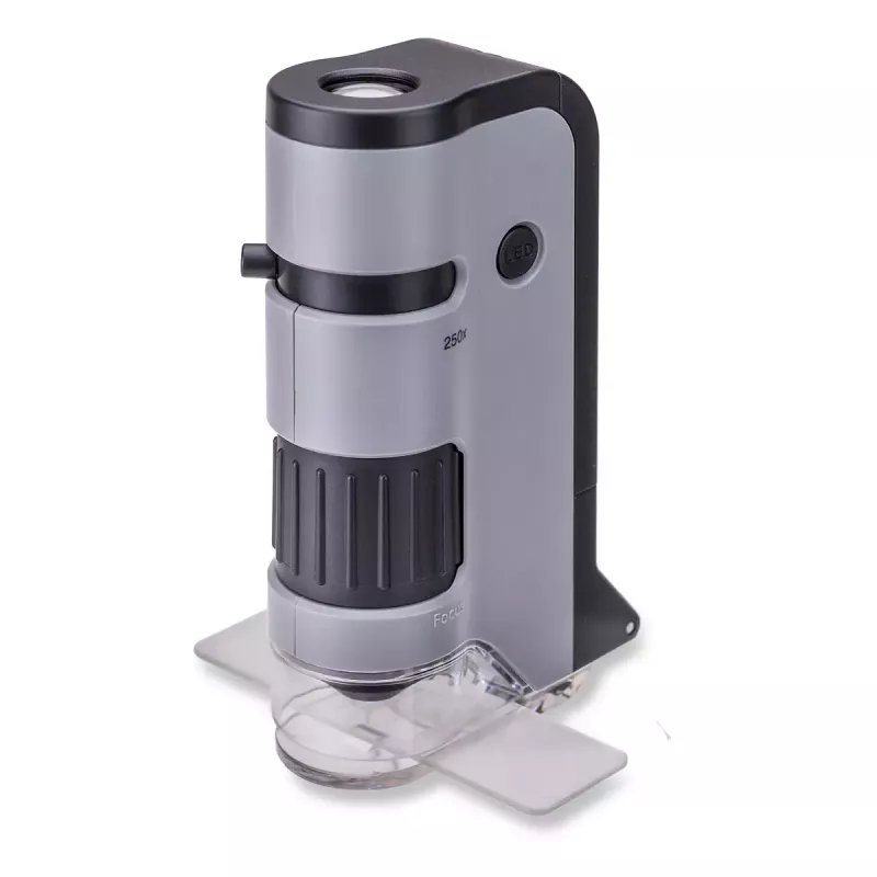 Ψηφιακό μικροσκόπιο Carson MICROFLIP 250x μαύρο ανοξείδωτο ατσάλι