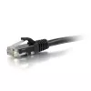 C2G 0.5m Cat5e Booted Unshielded καλώδιο δικτύου patch μαύρο