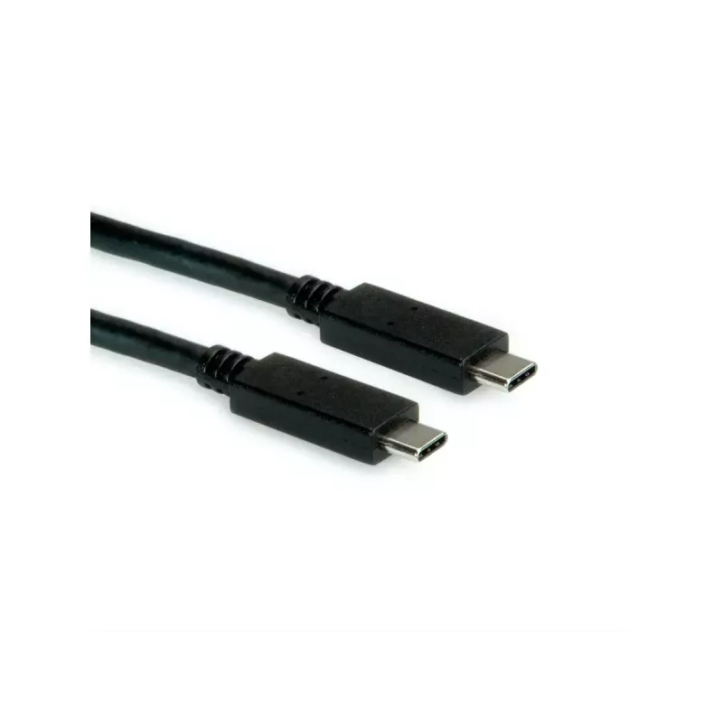 Καλώδιο USB VALUE 11.99.9057 USB 3.2 Gen 2 0,5 m USB-C μαύρο