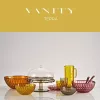 Guzzini Vanity μικρή βάση τούρτας με καπάκι, Smoke