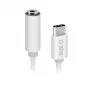 Καλώδιο κινητού SBS TEINTJACKTYCFMW Λευκό 0,09 m 3,5 mm USB-C