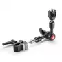 Αξεσουάρ τριπόδου Manfrotto 244MICROKIT — μαύρο, σπείρωμα σύνδεσης 1/4 ίντσες, μέγιστο φορτίο 3 kg