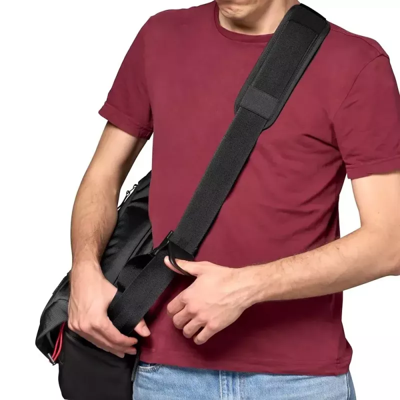 Τσάντα messenger Manfrotto MB MA3-M-M μαύρο καθολικό λουρί ώμου