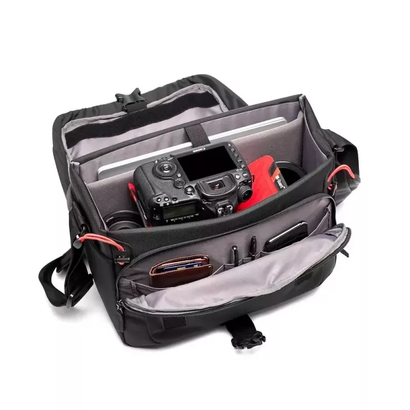 Τσάντα messenger Manfrotto MB MA3-M-M μαύρο καθολικό λουρί ώμου