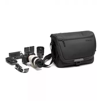 Τσάντα messenger Manfrotto MB MA3-M-M μαύρο καθολικό λουρί ώμου