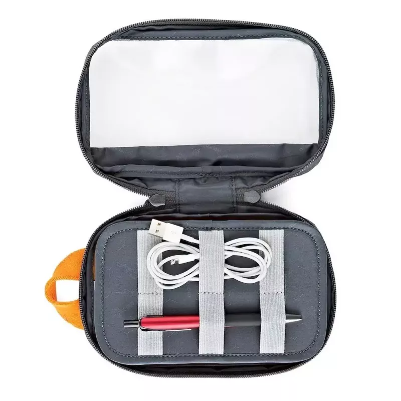 Lowepro GearUp Pouch Mini τσάντα νάιλον πολυεστέρας ripstop γκρι πορτοκαλί