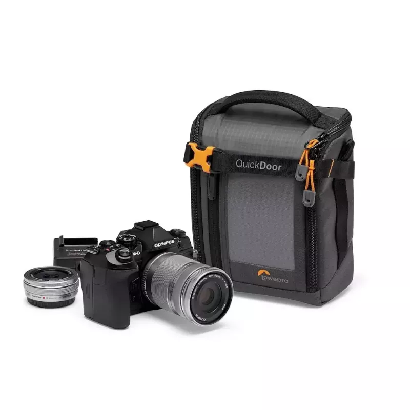 Συμπαγής θήκη Lowepro GearUp Creator Box M II μαύρο γκρι