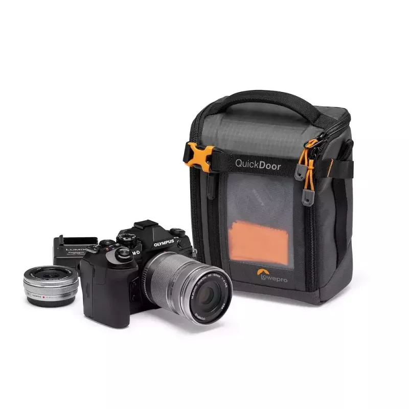 Συμπαγής θήκη Lowepro GearUp Creator Box M II μαύρο γκρι