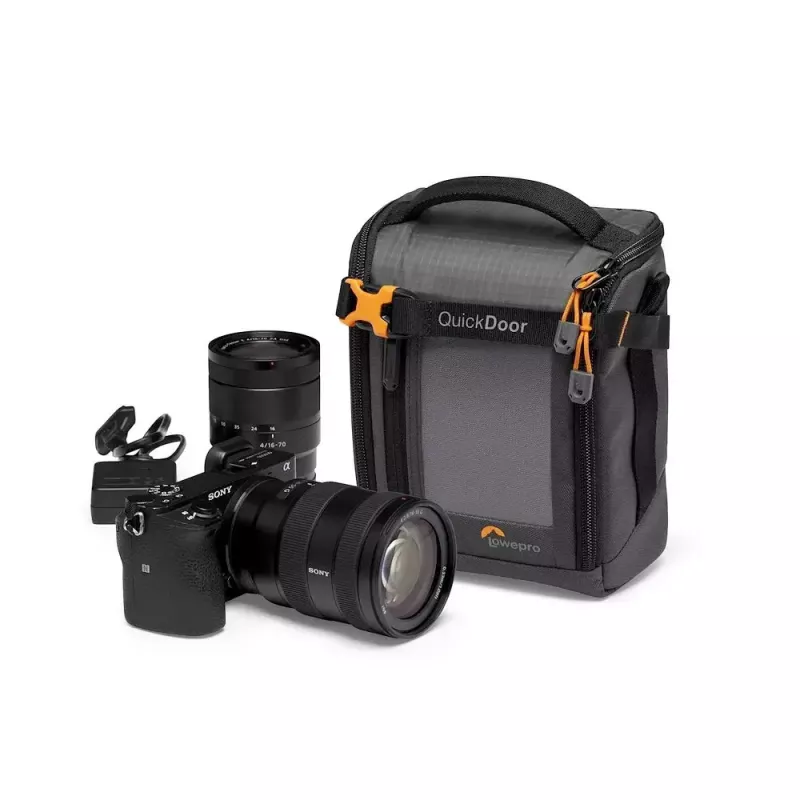 Συμπαγής θήκη Lowepro GearUp Creator Box M II μαύρο γκρι