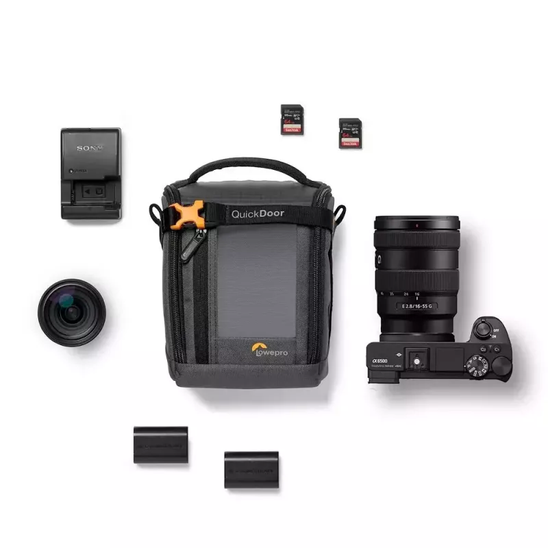 Συμπαγής θήκη Lowepro GearUp Creator Box M II μαύρο γκρι