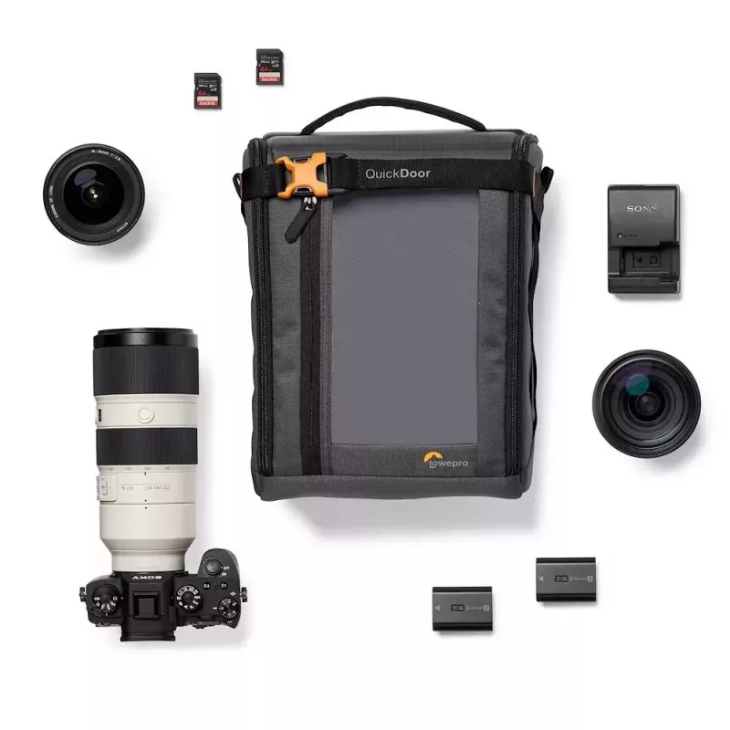 Συμπαγής τσάντα Lowepro GearUp Creator Box XL II μαύρο γκρι