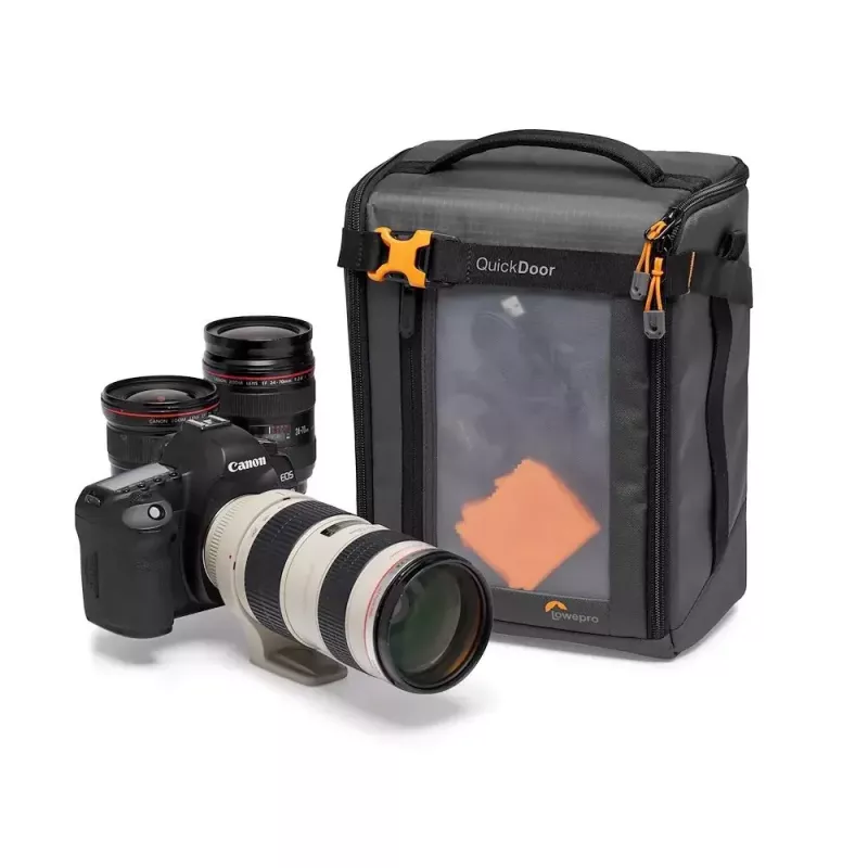 Συμπαγής τσάντα Lowepro GearUp Creator Box XL II μαύρο γκρι