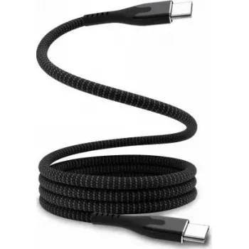 Μαγνητικό καλώδιο USB-C σε USB-C STATIK MagStack Pro 2 m μαύρο