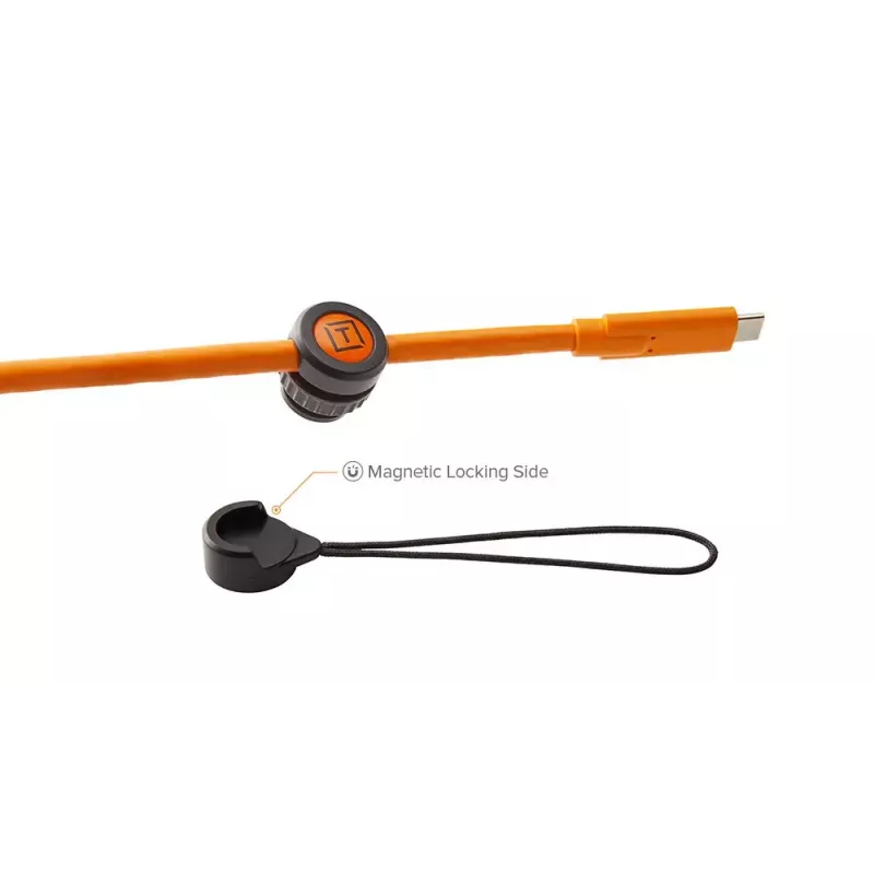 Συγκρατητής καλωδίου Tether Tools TetherGuard TG020 Universal μαύρο πορτοκαλί 2 τεμ.
