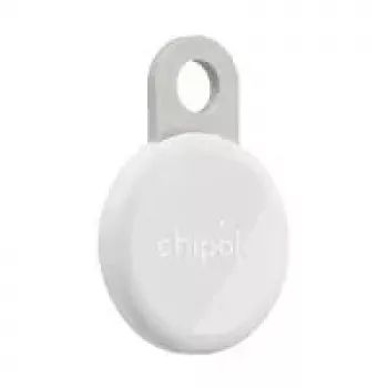 Bluetooth tracker Chipolo LOOP CH-RSO001, λευκό – εντοπιστής κλειδιών και αντικειμένων, αντικαταστάσιμη μπαταρία