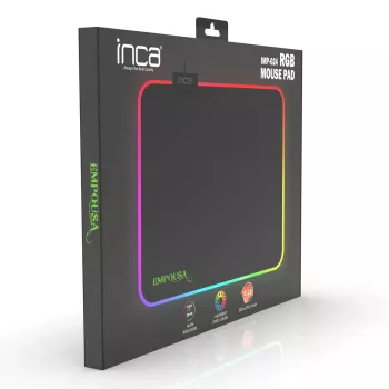 Mousepad gaming Inca IMP-024 Μαύρο Μονόχρωμο