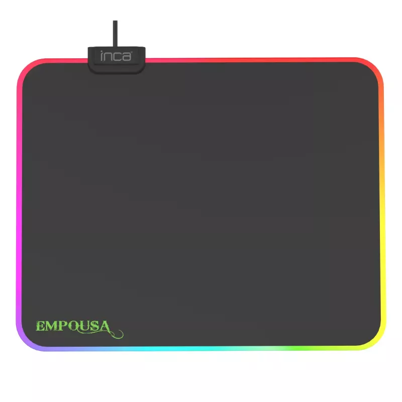 Mousepad gaming Inca IMP-024 Μαύρο Μονόχρωμο