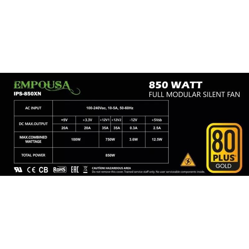 Τροφοδοτικό Inca IPS-850XN 850 W