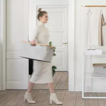 Καλάθι απλύτων Brabantia 118180 40 L ορθογώνιο γκρι