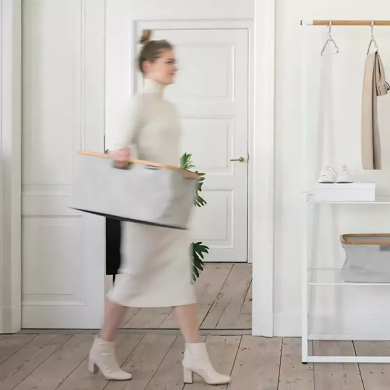 Καλάθι απλύτων Brabantia 118180 40 L ορθογώνιο γκρι