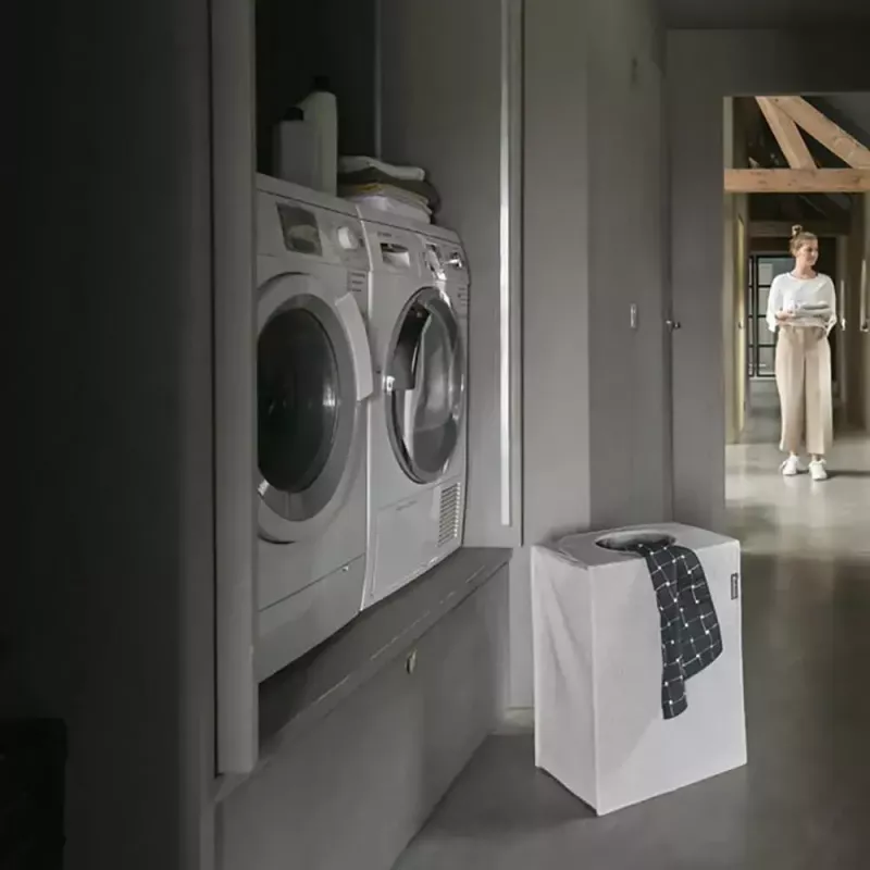 Καλάθι απλύτων Brabantia 120367 55L ορθογώνιο γκρι