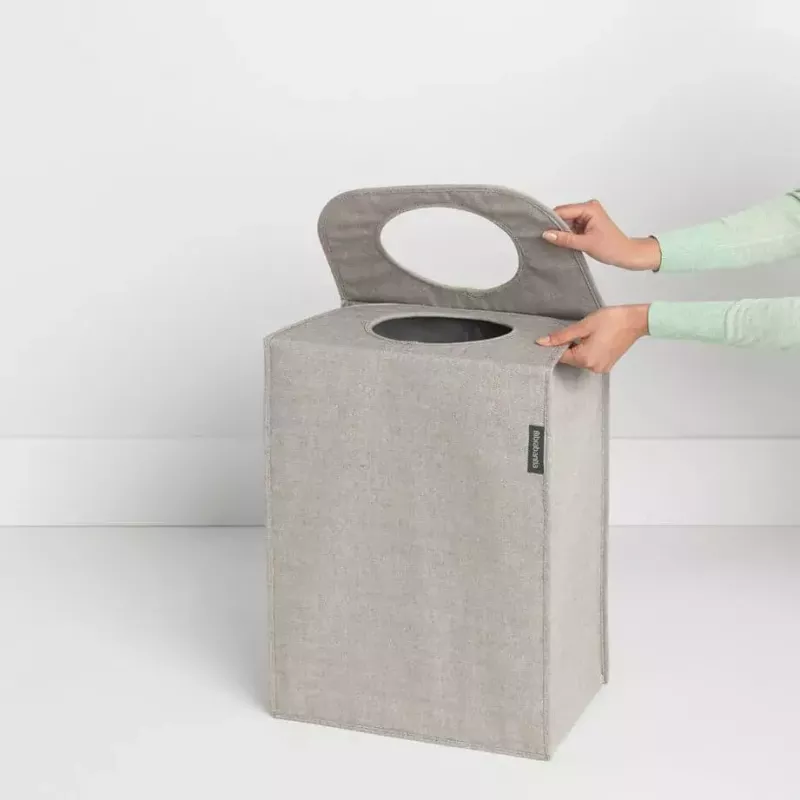 Καλάθι απλύτων Brabantia 120367 55L ορθογώνιο γκρι
