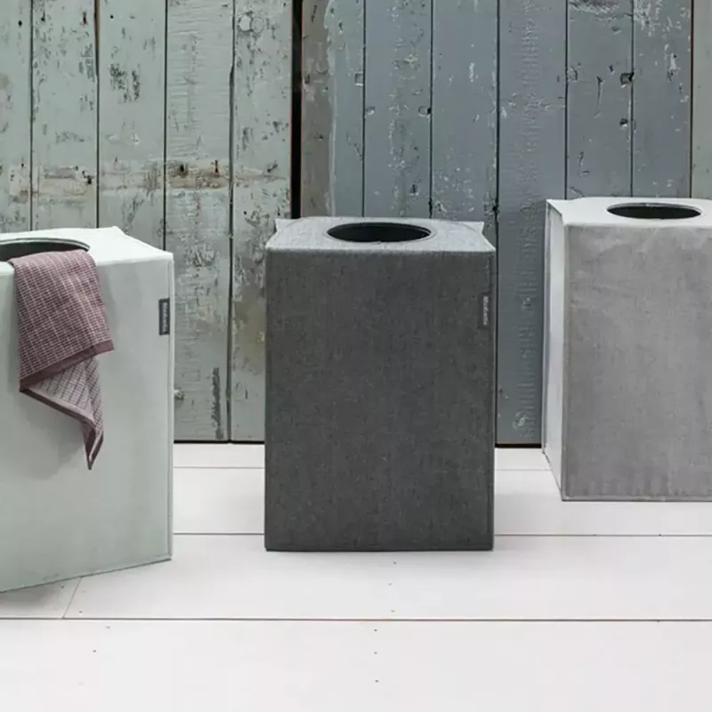 Καλάθι απλύτων Brabantia 120381 55 L ορθογώνιο μαύρο
