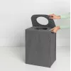 Καλάθι απλύτων Brabantia 120381 55 L ορθογώνιο μαύρο