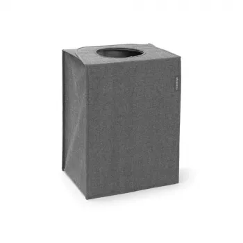 Καλάθι απλύτων Brabantia 120381 55 L ορθογώνιο μαύρο