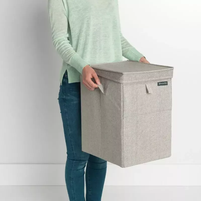 Καλάθι απλύτων Brabantia 120428 35L ορθογώνιο γκρι