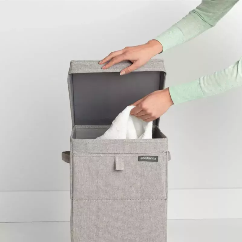Καλάθι απλύτων Brabantia 120428 35L ορθογώνιο γκρι