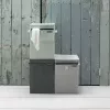 Καλάθι απλύτων Brabantia 120442 35L ορθογώνιο μαύρο