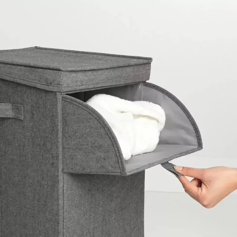 Καλάθι απλύτων Brabantia 120442 35L ορθογώνιο μαύρο