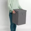 Καλάθι απλύτων Brabantia 120442 35L ορθογώνιο μαύρο