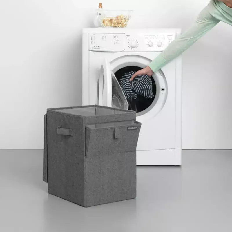 Καλάθι απλύτων Brabantia 120442 35L ορθογώνιο μαύρο