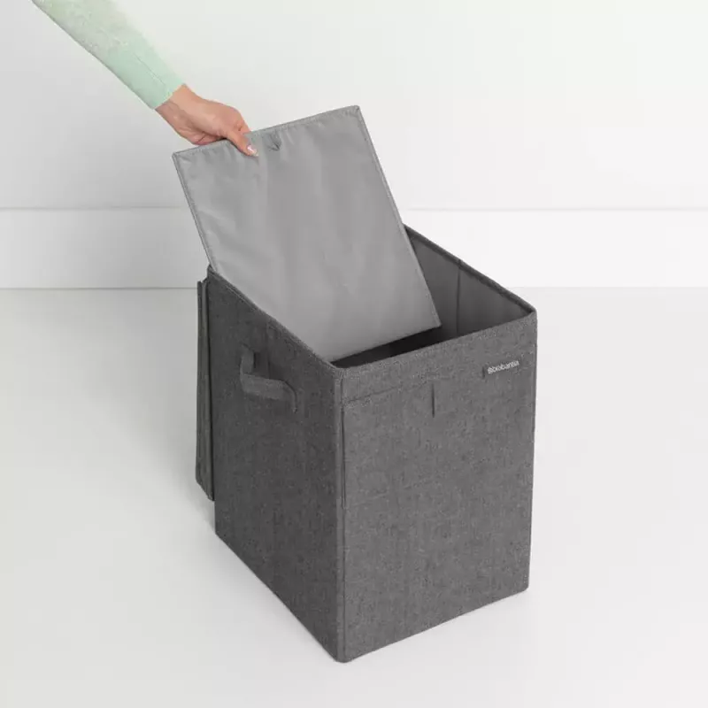 Καλάθι απλύτων Brabantia 120442 35L ορθογώνιο μαύρο