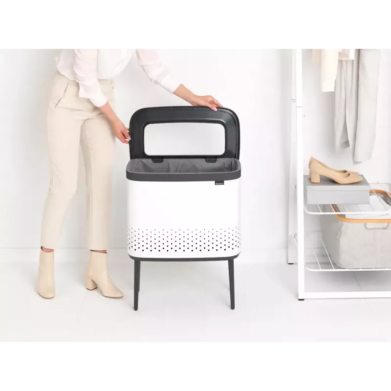 Καλάθι απλύτων Brabantia Bo 60L ορθογώνιο MDF 200502