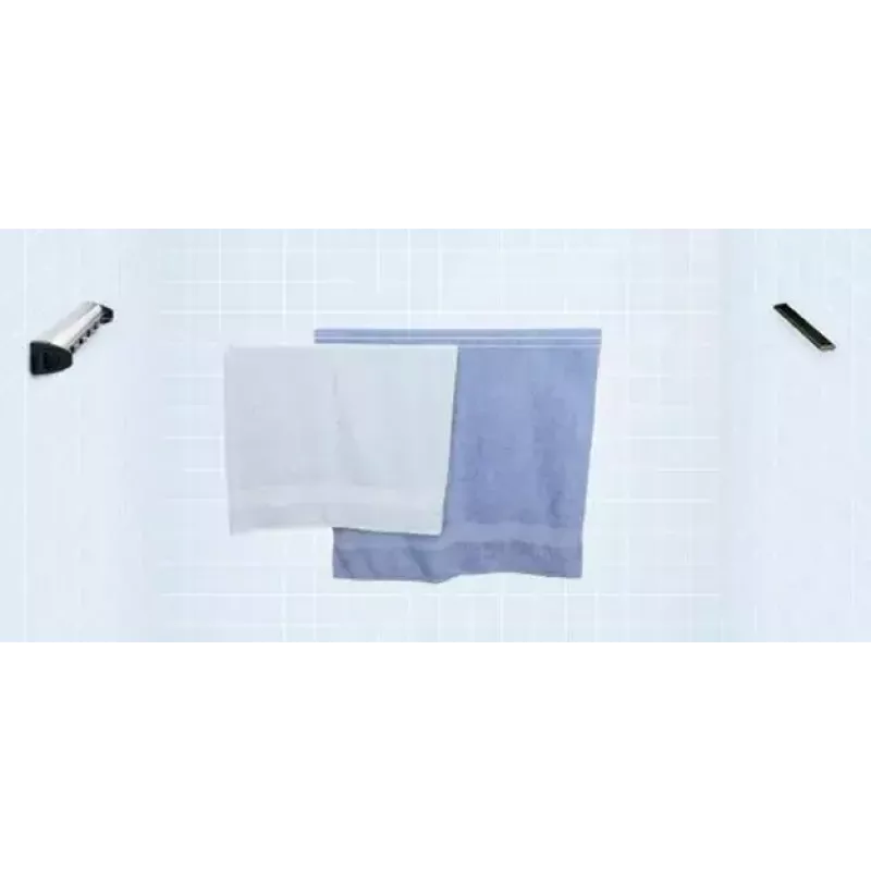 Επιτοίχιο σχοινί απλώματος Brabantia Pull-Out Drying Lines Set 2 τεμ. ανοξείδωτο ατσάλι
