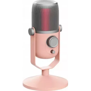Μικρόφωνο LogiLink Thronmax Mdrill Zero Rosa Edition