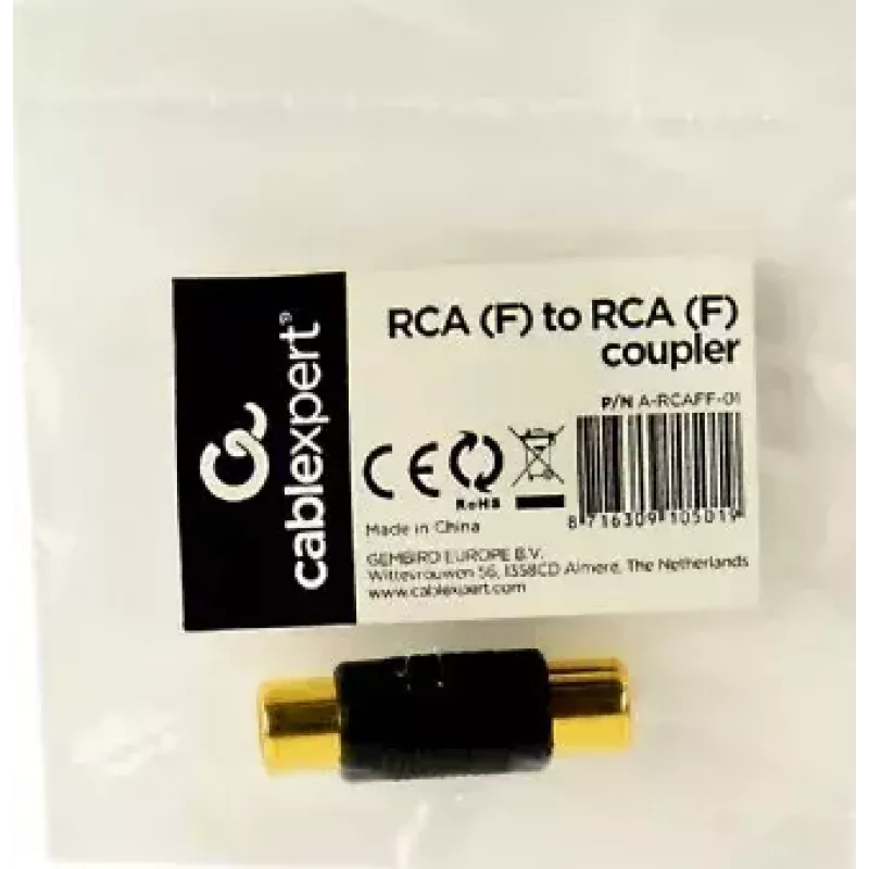 Καλώδιο αλλαγής φύλου RCA Gembird A-RCAFF-01