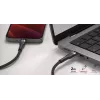 Καλώδιο USB-C σε Lightning LINQ byELEMENTS 2 m Πιστοποιημένο MFi Μαύρο