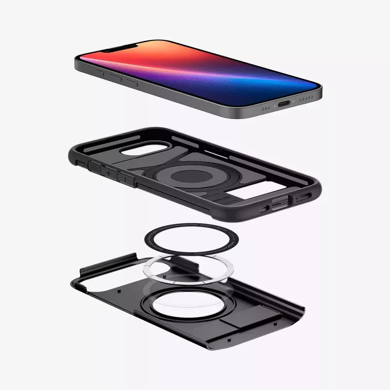 Θήκη Spigen Slim Armor iPhone 16e Μαύρη