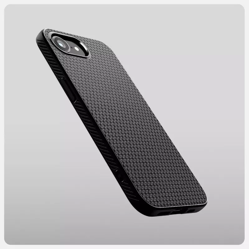 Θήκη Spigen Liquid Air iPhone 16e Ματ Μαύρη
