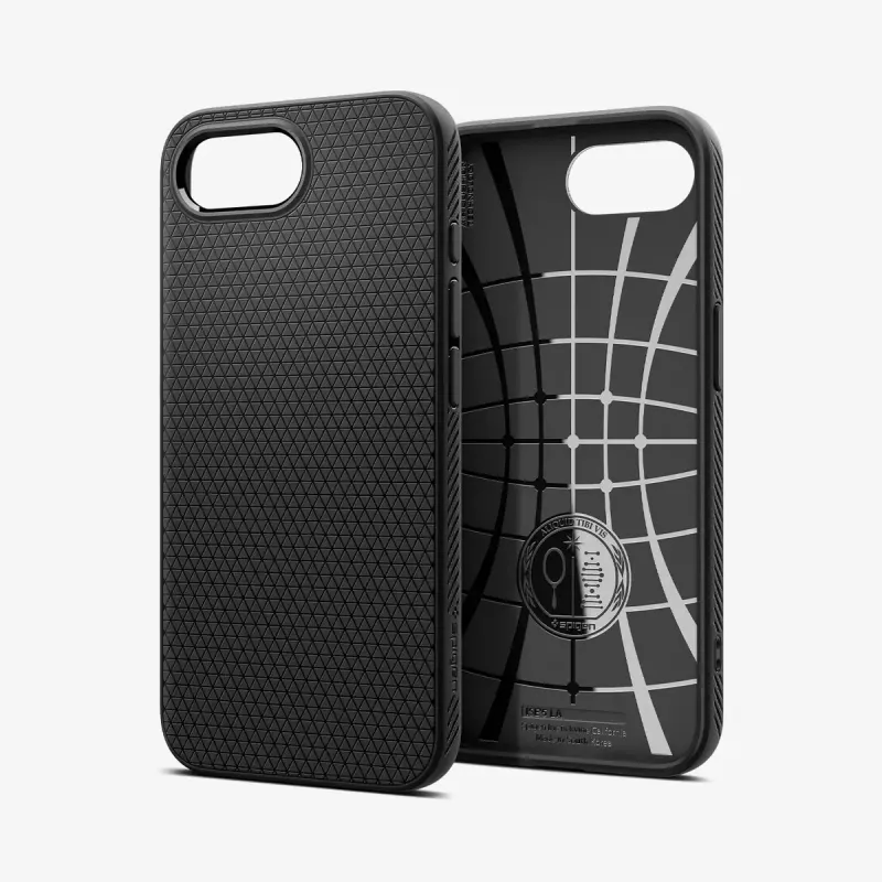 Θήκη Spigen Liquid Air iPhone 16e Ματ Μαύρη